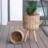 Banana Storage Basket with rattan