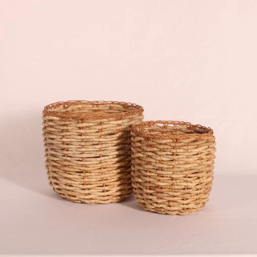 Banana Storage Basket with rattan