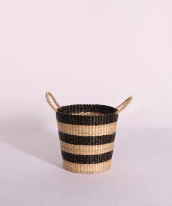 Banana & Seagrass Plant Pot with Handles