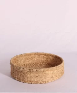 Handwoven Banana Serving Tray For Home Décor