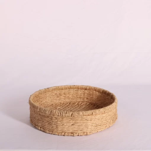 Handwoven Banana Serving Tray For Home Décor