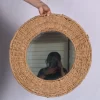 Round banana Mirror For Wall Decor From Vietnam