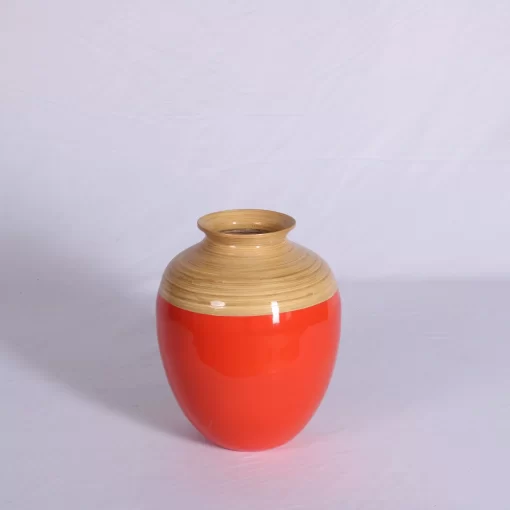 Bamboo Flower Vase For Decoration