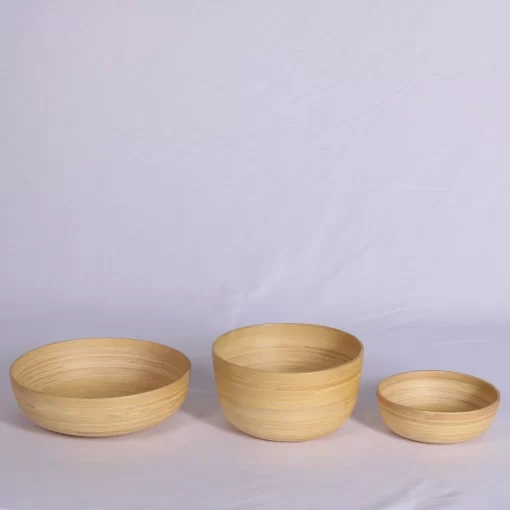 Bamboo Bowl for Fruits & Salads