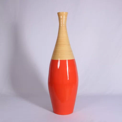 Bamboo Flower Vase For Decoration