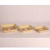 Bamboo And Seagrass Serving Decorative Tray