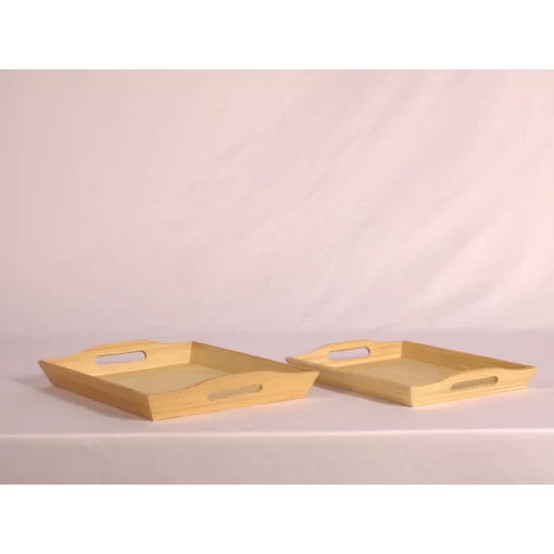 bamboo tray with handles