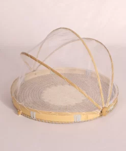 Eco-friendly Round Natural Bamboo Winnowing Tray