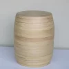 Bamboo Drum Accent Side Table